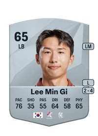 Lee Min Gi Common 65 OVR