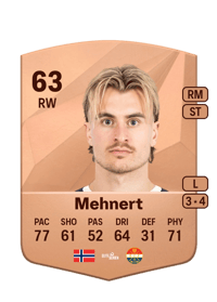 Marcus Johansen Mehnert Common 63 OVR