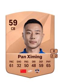 Pan Ximing Common 59 OVR