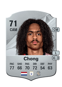 Tahith Chong Rare 71 OVR