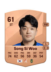 Song Si Woo Common 61 OVR