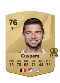 Hugo Cuypers Common 76 OVR