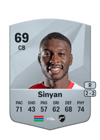 Sheriff Sinyan Common 69 OVR