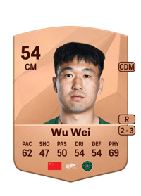 Wu Wei Common 54 OVR