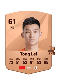 Tong Lei Common 61 OVR