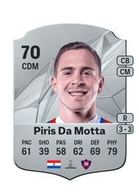 Robert Piris Da Motta Rare 70 OVR