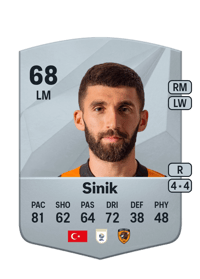 Doğukan Sinik Common 68 OVR