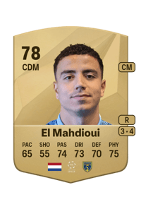 Aschraf El Mahdioui Common 78 OVR