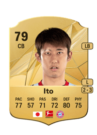 Hiroki Ito Rare 79 OVR