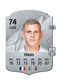 Gauthier Hein Rare 74 OVR