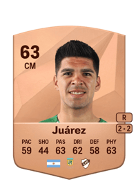 Fernando Juárez Common 63 OVR