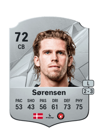 Mads Bech Sørensen Rare 72 OVR