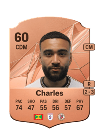 Ashley Charles Rare 60 OVR