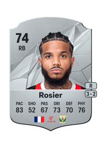 Valentin Rosier Rare 74 OVR