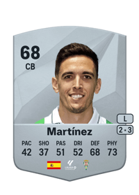 Martínez Common 68 OVR