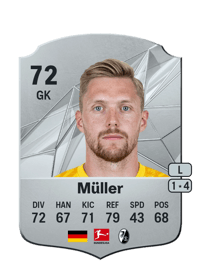 Florian Müller Rare 72 OVR