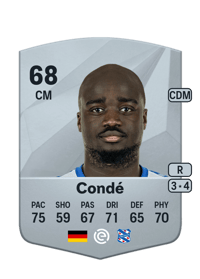 Amara Condé Common 68 OVR