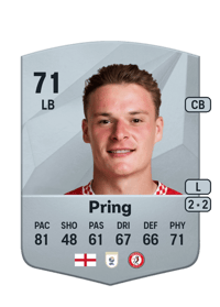 Cameron Pring Common 71 OVR