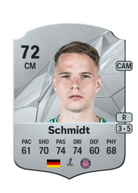 Niklas Schmidt Rare 72 OVR