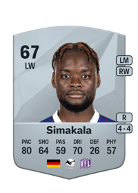 Ba-Muaka Simakala Common 67 OVR