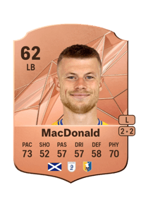 Calum MacDonald Rare 62 OVR