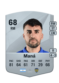 Nicolás Maná Common 68 OVR