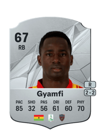 Bright Gyamfi Rare 67 OVR