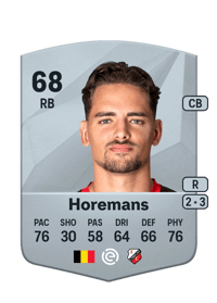 Siebe Horemans Common 68 OVR