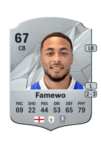 Akin Famewo Rare 67 OVR