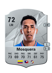Jhon Mosquera Rare 72 OVR