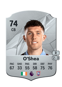 Dara O'Shea Rare 74 OVR