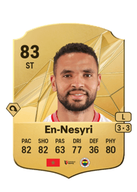 Youssef En-Nesyri Rare 83 OVR
