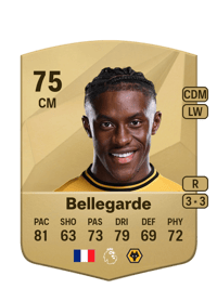 Jean-Ricner Bellegarde Common 75 OVR