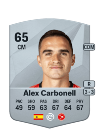Àlex Carbonell Common 65 OVR