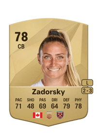 Shelina Zadorsky Common 78 OVR