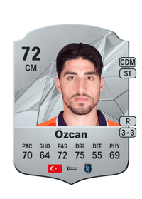 Berkay Özcan Rare 72 OVR