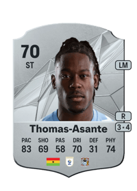 Brandon Thomas-Asante Rare 70 OVR