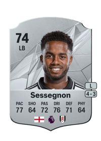 Ryan Sessegnon Rare 74 OVR