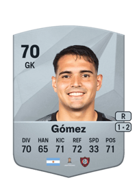 Gastón Gómez Common 70 OVR