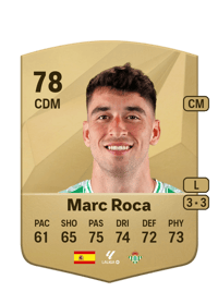 Marc Roca Common 78 OVR
