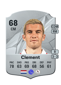 Pelle Clement Rare 68 OVR
