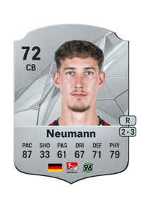 Phil Neumann Rare 72 OVR