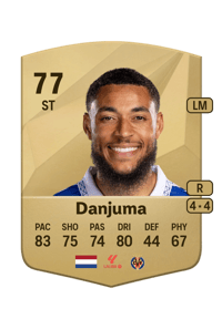 Arnaut Danjuma Common 77 OVR