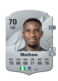 Ifeanyi Mathew Rare 70 OVR