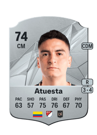 Eduard Atuesta Rare 74 OVR
