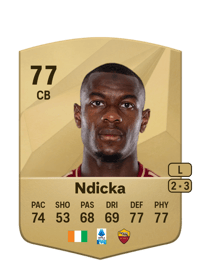 Evan Ndicka Common 77 OVR