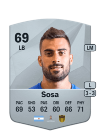 Diego Sosa Common 69 OVR