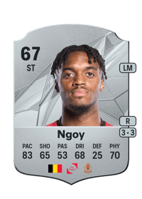 Julien Ngoy Rare 67 OVR