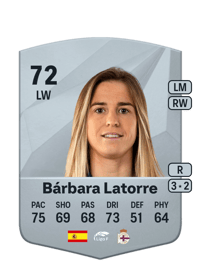 Bárbara Latorre Common 72 OVR