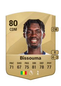 Yves Bissouma Common 80 OVR